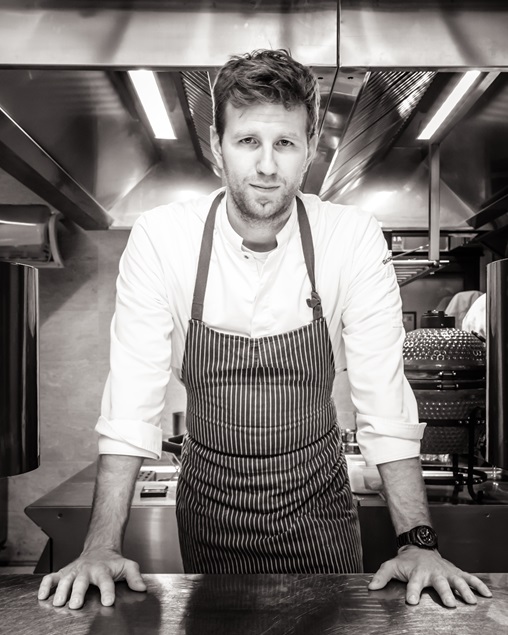 Foto dell'Executive chef Giacomo Lovato da Borgia Restaurant Milano zona Wagner - credits ph Claudia Calegari